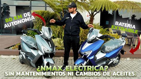 La nueva NMAX ELÉCTRICA AIMA T3 IONIC MOTORS YouTube