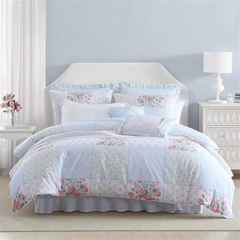 Laura Ashley Comforter Set Super Soft Bedding With