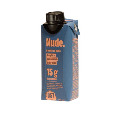 Nude Pro Caramelo Flor E Sal 250ml Bebida Vegetal Marche Br