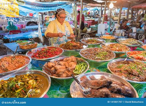 Thai Food In The Market In Thailand Editorial Photography Image Of