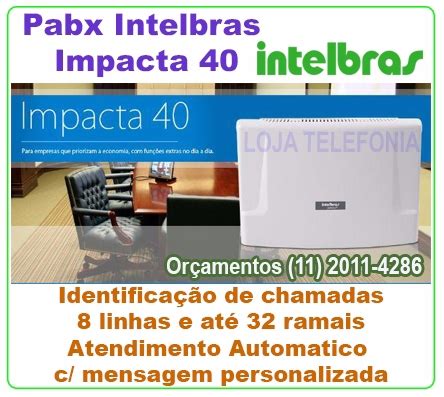 Conserto de PABX Intelbras Assistência Técnica Instalação de PABX