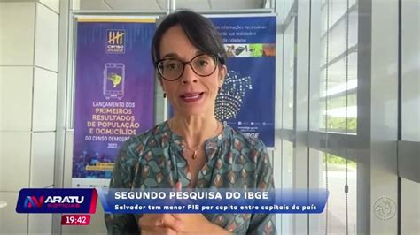 Segundo Pesquisa Do Ibge Salvador Tem Maior Pib Per Capita Entre