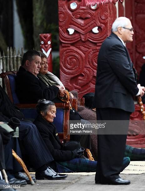 Maori King Tuheitia Paki Photos and Premium High Res Pictures - Getty ...