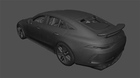 Archivo Stl Mercedes Amg Gt 63 🚗・modelo Imprimible En 3d Para Descargar・cults