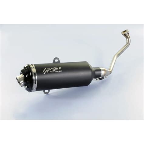 Racing Exhaust Polini Aluminium Silencer Color Silencer Black