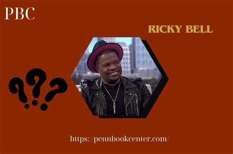 Ricky Bell Net Worth 2025 – Wealth, Salary, And Financial Overview