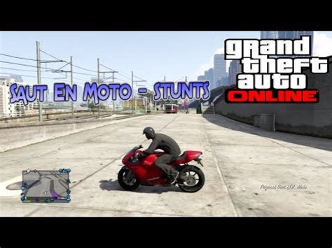 GTA5 Online Saut En Moto Stunts YouTube