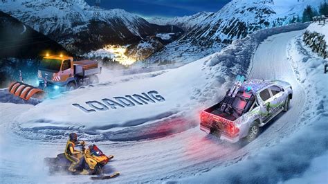 New Winter Ski Park Snow Driver Simulator 3D Luxury Offroad Jeep 4x4