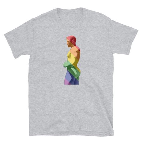 Sexy Gay Art Shirt Homoerotic Art Muscle Bear Original Gay Etsy