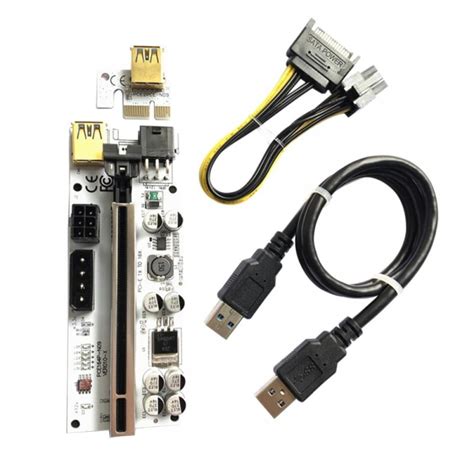 Pcie Riser Adapter Card For Video Cardriser Ver010xusb 30 Pci E