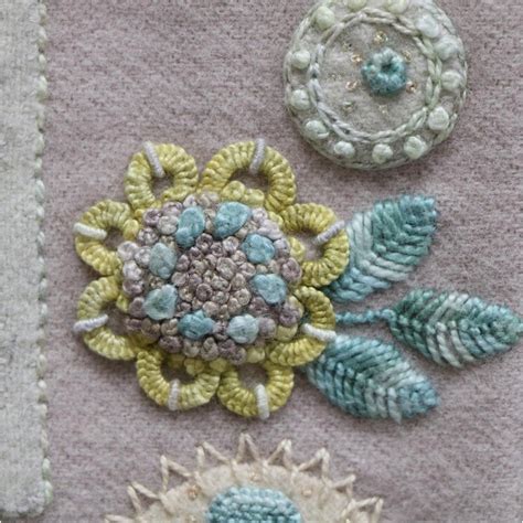 Tranquil Garden Needle Roll Kit Pattern By Sue Spargo Ozquilts