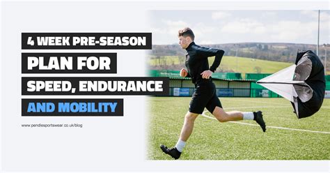 4 Week Pre Season Plan For Speed Endurance And Mobility Pendle