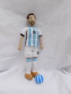 Ravelry Lionel Messi Amigurumi Soccer Player Argentina Pattern By