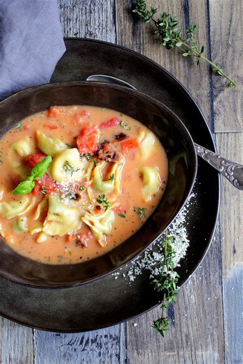 Tortellini Tomaten Suppe Rezepte Einfache Gerichte Lebensmittel Essen