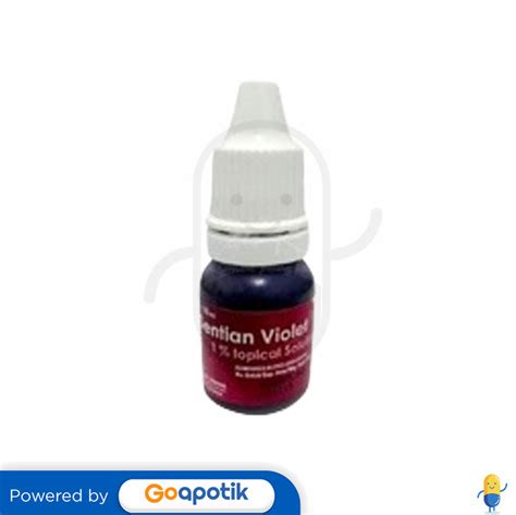 GENTIAN VIOLET AFI FARMA 1 SOLUTION 10 ML Kegunaan Efek Samping