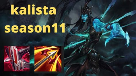 Kalista Adc S Build Guides How To Carry League Of Legends Youtube