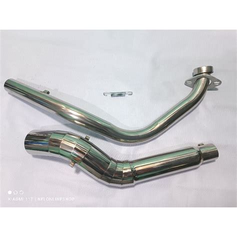 Big Elbow Stainless Mm For Yamaha Sniper R Shopee Philippines