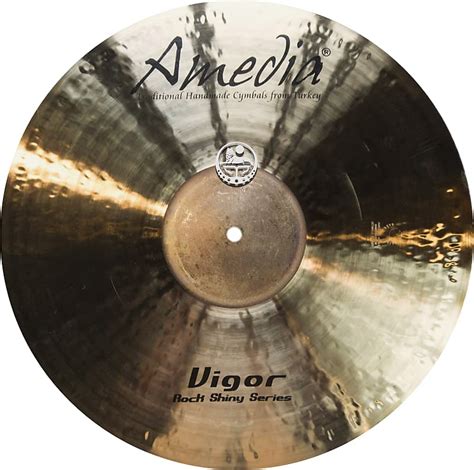 Amedia Cymbals 20 Vigor Rock Shiny Crash Reverb