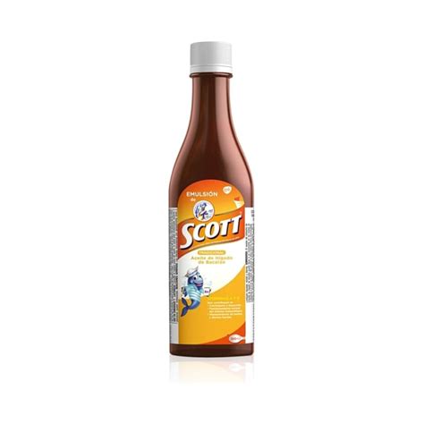 Emulsión de Scott Sabor Aceite de hígado de Costa Rica Ubuy