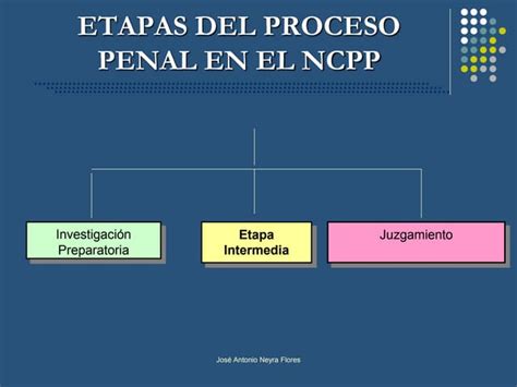 Etapas Del Proceso Penal Ppt