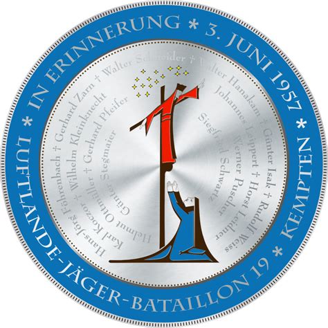 Charity Coin 2023 Iller Unglück 1957 Fallschirmjäger helfen gerne