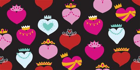 Queen Of Hearts Crown Template