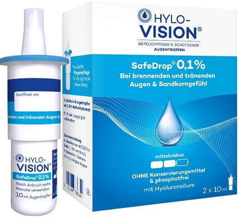 Hylo Vision SafeDrop 0 1 Augentropfen Ab 8 01 Januar 2025 Preise