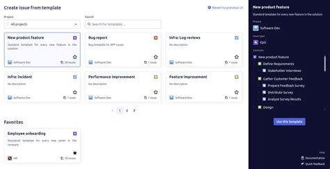 Jira Templates: Create issues from customizable templates