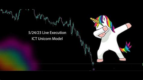 Live Trade Execution 5 24 23 ICT Unicorn Model YouTube