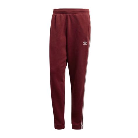 Adidas Adidas 3 Stripes Jogging Pants Mens Rusred Private Sport Shop