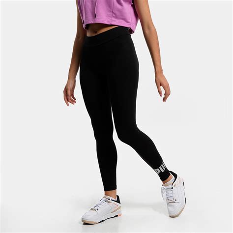 Puma Essentials Metallic Women S Leggings Black 848307 51