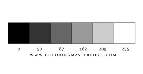 How Do You Color in Grayscale? Grayscale Coloring Explained - Adult ...