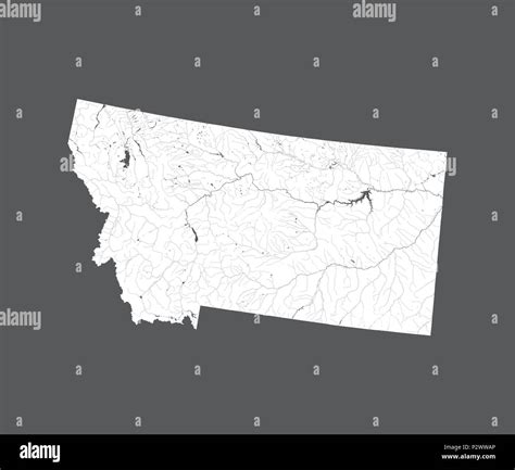 Mappa Fisica Del Montana Immagini E Fotografie Stock Ad Alta