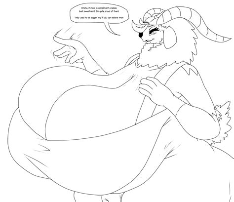 Rule 34 Anthro Breasts Female Gogoat Horns Huge Breasts Nintendo Pokémon Species Pokemon