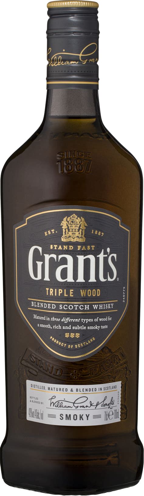 Grants Triple Wood Smoky Scotch Whisky 700ml First Choice Liquor