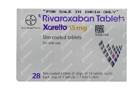 Xarelto Mg Tablet Uses Side Effects Dosage Price Truemeds