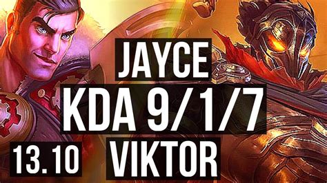 Jayce Vs Viktor Mid M Mastery Games Kr Master