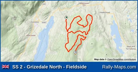 Mapa Harmonogram Profil Elewacji Os Grizedale North Fieldside