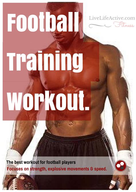 Football Workout With Images Football Workouts Training Football