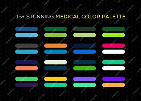 Premium Vector | 15+ stunning medical color palette , medical, medicine, health, dentist ...