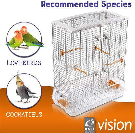 Hagen Vision Bird Cage Large Single L01 Double L02