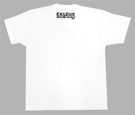 駿河屋 Exile 会場限定tシャツ名古屋 ホワイト Mサイズ 「exile Live Tour 2015 “amazing