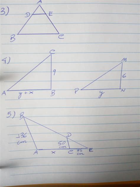 4 Considerando Que Os Triângulos Abc E Mnp São Semelhantes Determine