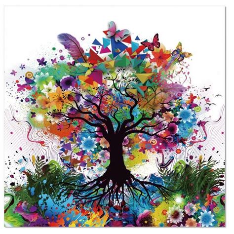 Tableau Et Toile Dessin Arbre De Vie Dessin Arbre Peinture Arbre