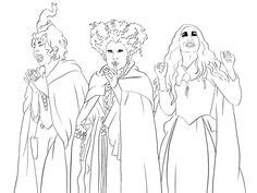 Ideas De Hocus Pocus Coloring Book