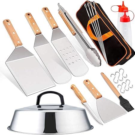 Amazon ROMANTICIST 8Pc Professional Griddle Accessories Kit