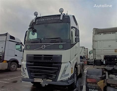 Buy Damaged Volvo Fh X Xl Euro Retarder Double Boogie Truck