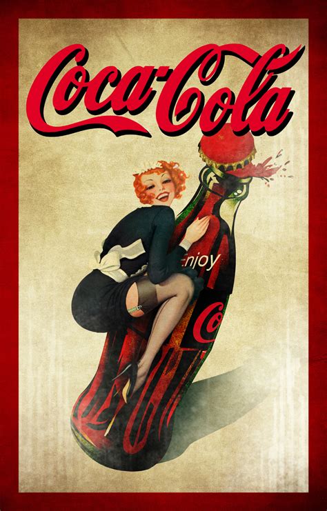 Vintage Coca Cola Posters Behance