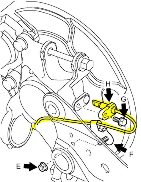 Rav4 Where Is The Right Rear Speed Sensor On A 2006 Rav4 W Four