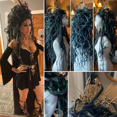 Pin By Jaimie Wolf On Medusa Costume In 2024 Medusa Halloween Costume